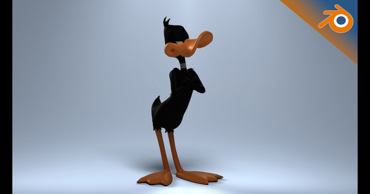 Agora.community | Daffy Duck | Blender
