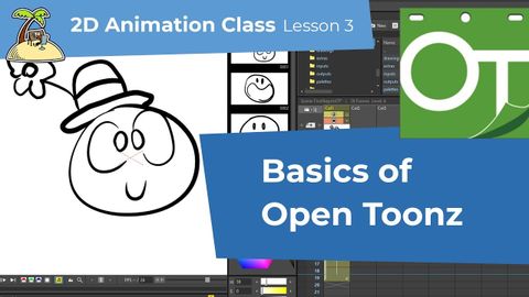 Basics of OpenToonz - How to animate 2D animation class